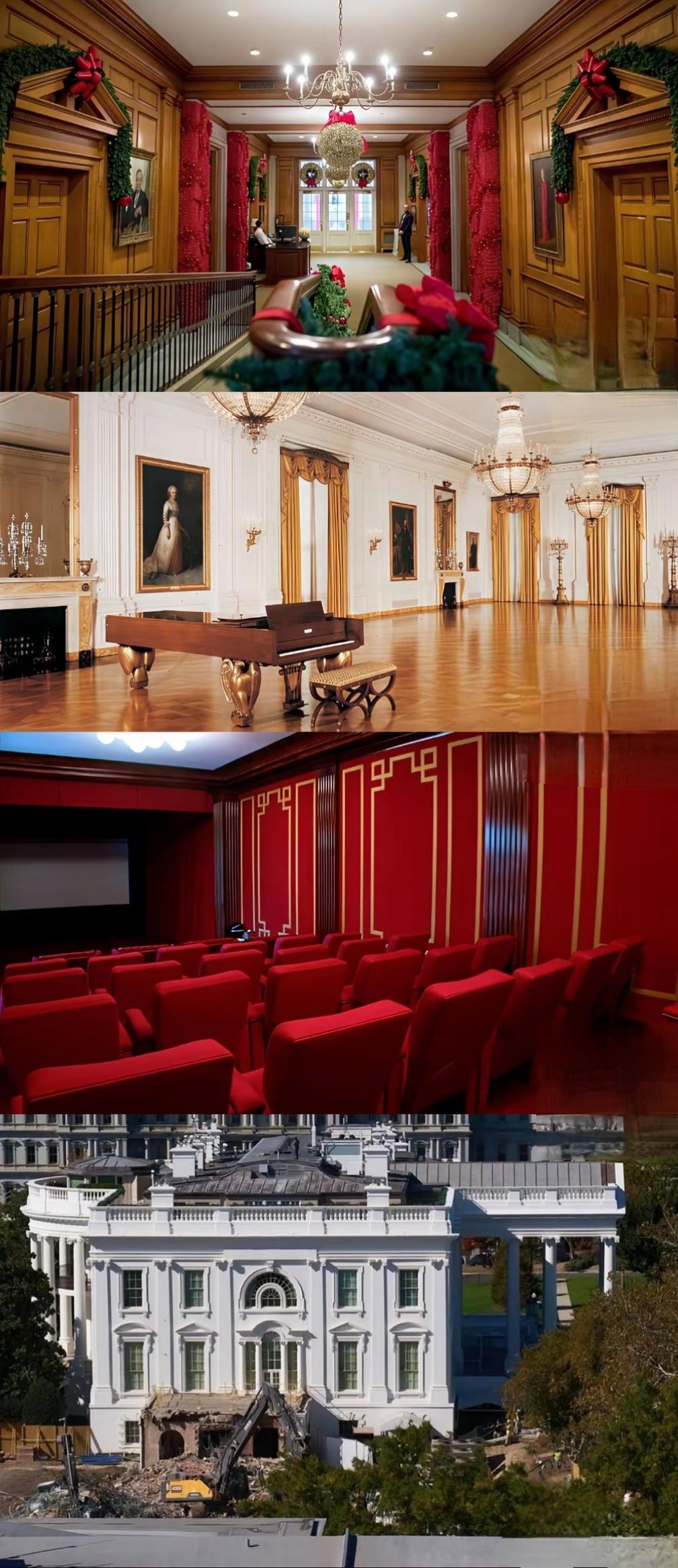 上总统山，没出路；得诺奖，成泡影，最后只有拆白宫了！总算如愿了一件事。特朗普，好