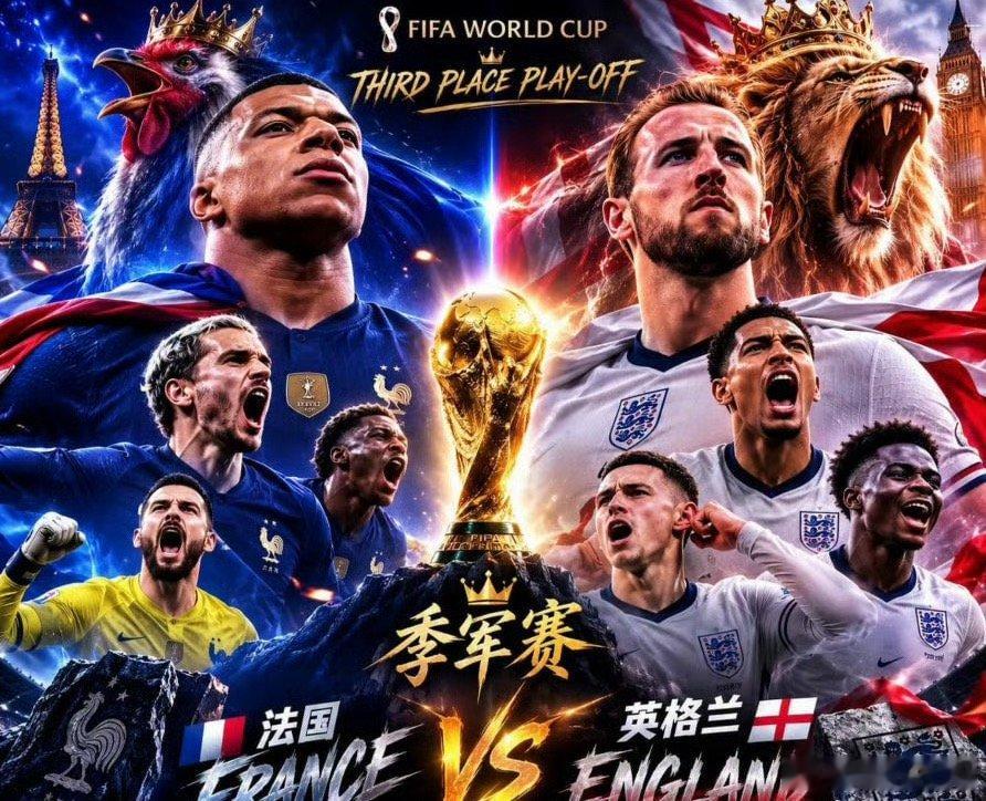 所谓3-4名决赛就是一场为了卖钱的闹剧法国英格兰互撕局