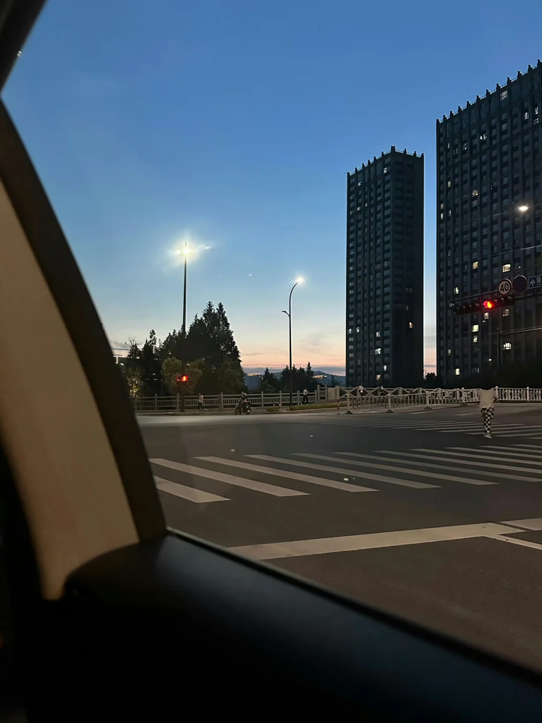 窗外的风景。