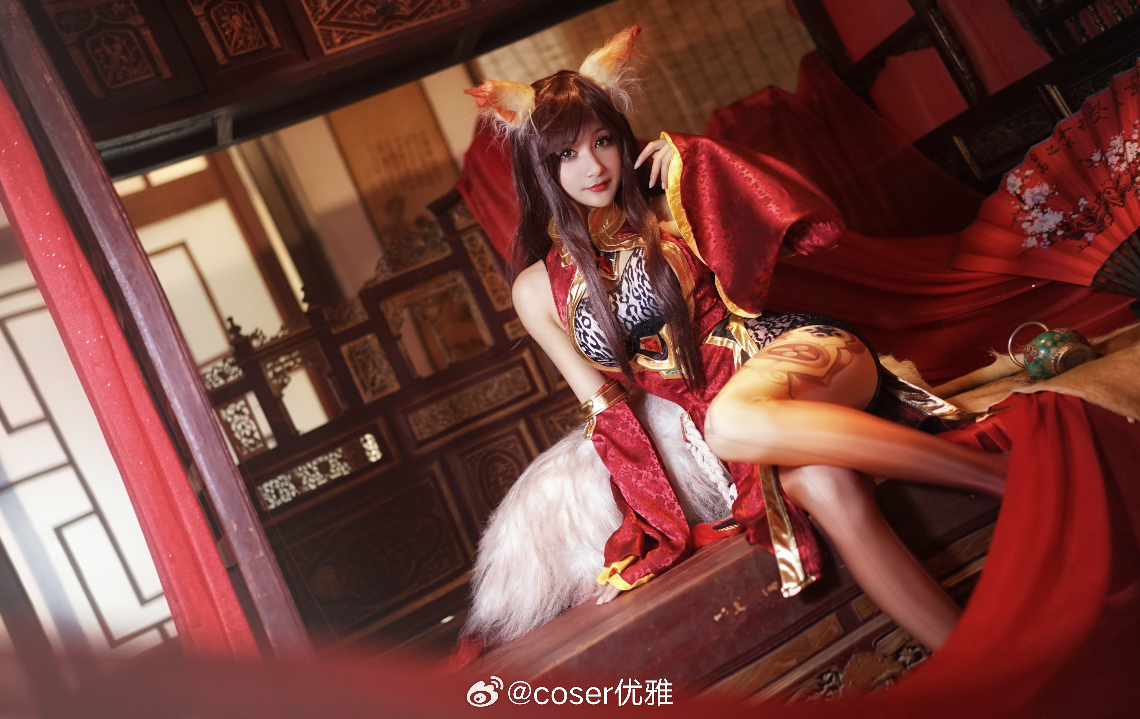 #王者荣耀[超话]##二次元游戏整活##王者荣耀# 妲己cos  出境：本人“主