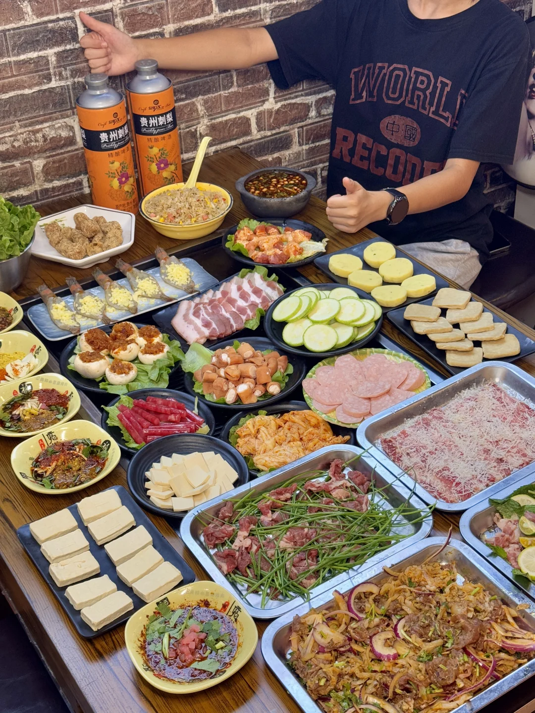 惠州石湾的！！这小豆腐烤肉直接梦回贵州🥵