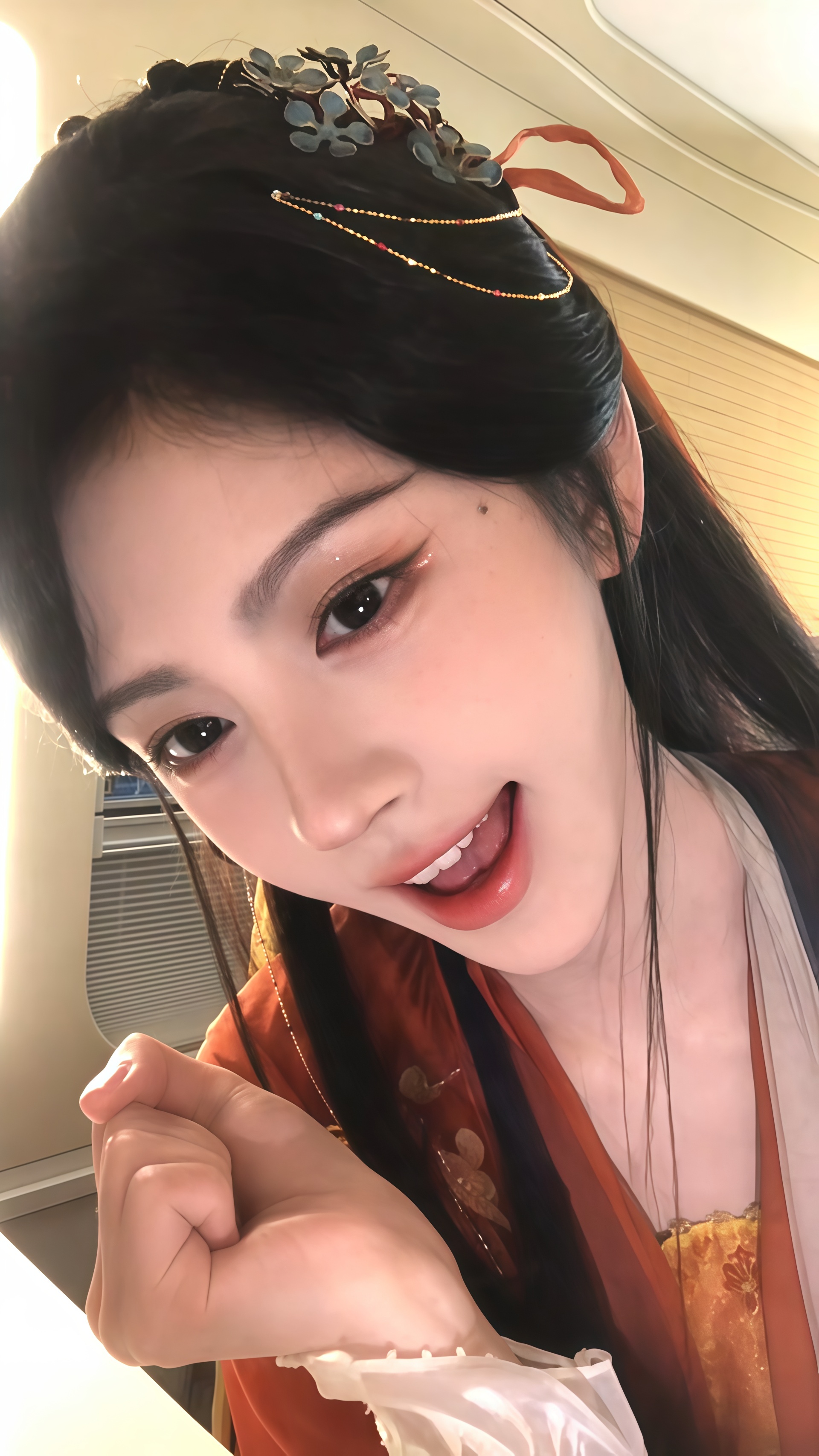 我觉得婧祎很爱这套