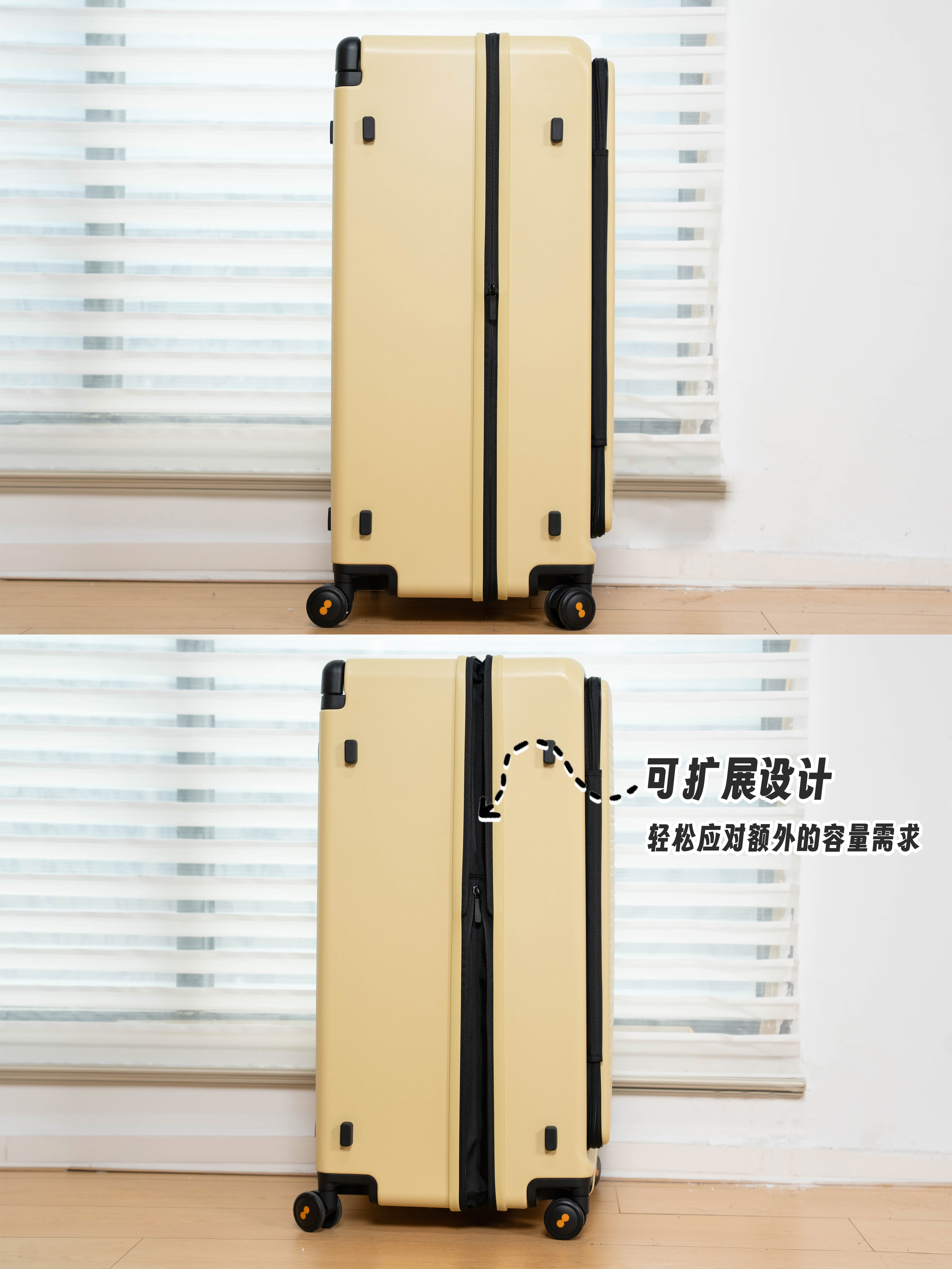 【熊姐图赏】作为经常连续出差跑会的博主，选行李箱嘛，当然颜值和实用我全都要，地平
