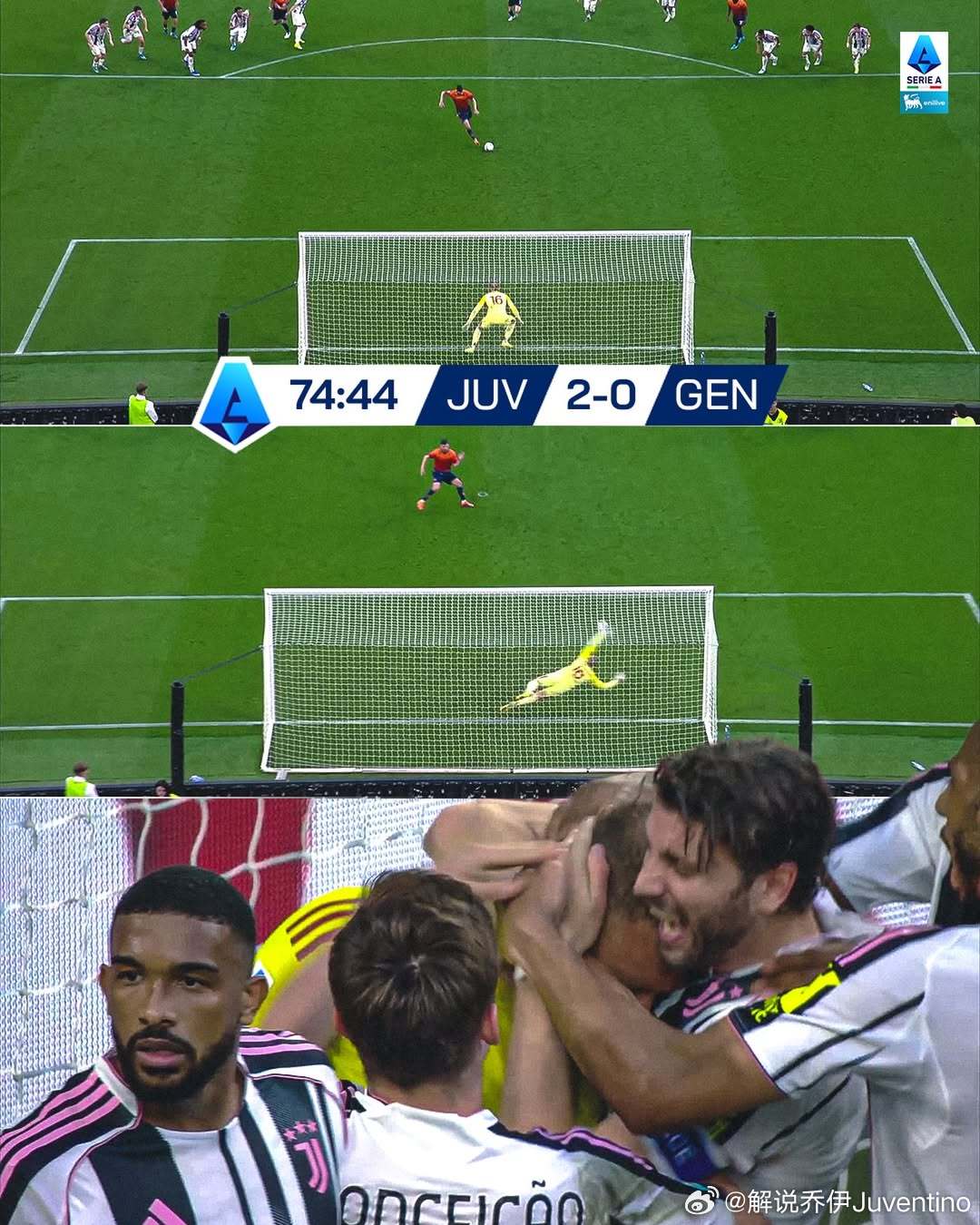 尤文图斯尤文图斯2比0热那亚意甲联赛 真男人永远为下一次机会做好了准备！ 