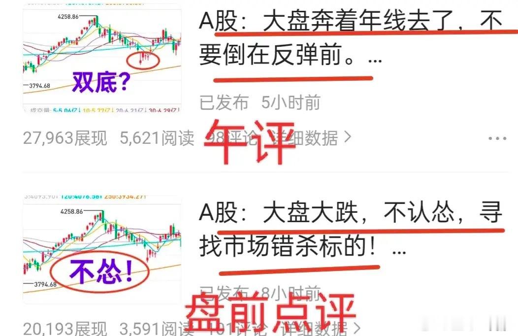 A股：大盘是反弹，还不具备反转的条件！早盘收盘前，一哥说，不要倒在反弹之前。希望
