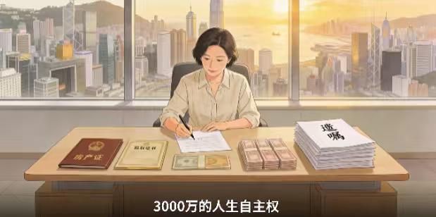 45岁未婚，身家3000万：她走进遗嘱库，给自己找了“监护人”
3000万资产，