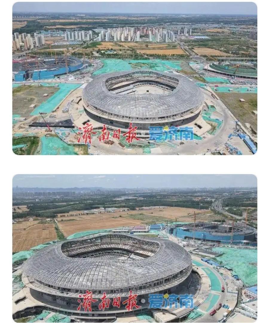重磅消息！9月8日有媒体报道，山东泰山足球俱乐部计划将迁往黄河体育中心！
同时，