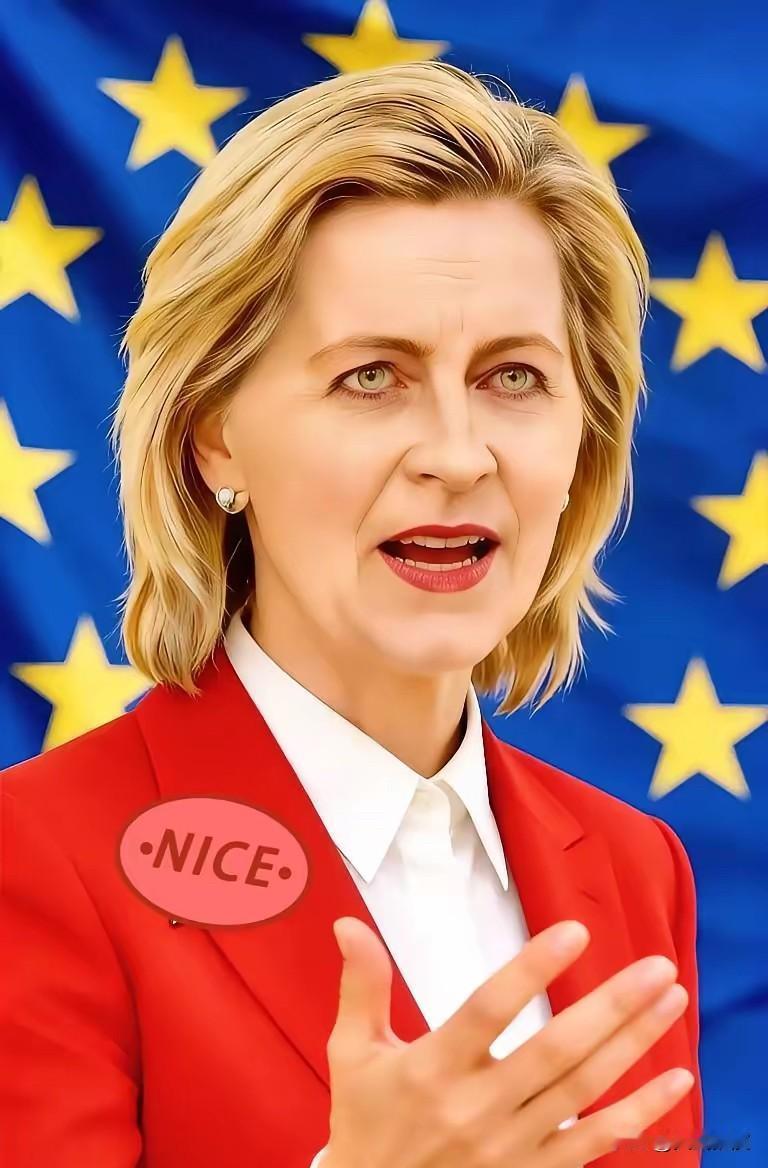 冯德莱恩当着全世界的面，直接跟美国硬刚了，1月7日在塞浦路斯的公开活动上，她掷地