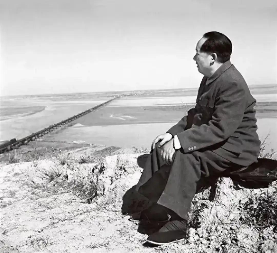 涛涛黄河被伟人驯服！