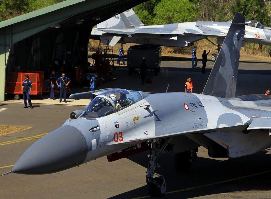 印度尼西亚装备的 苏-27SKM 战斗机