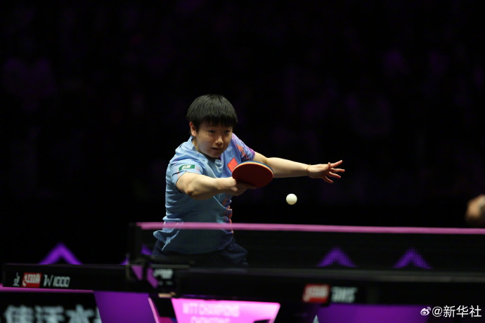孙颖莎晋级重庆赛八强 WTT新加坡大满贯女单1/8决赛，3比0迪亚兹晋级八强。比