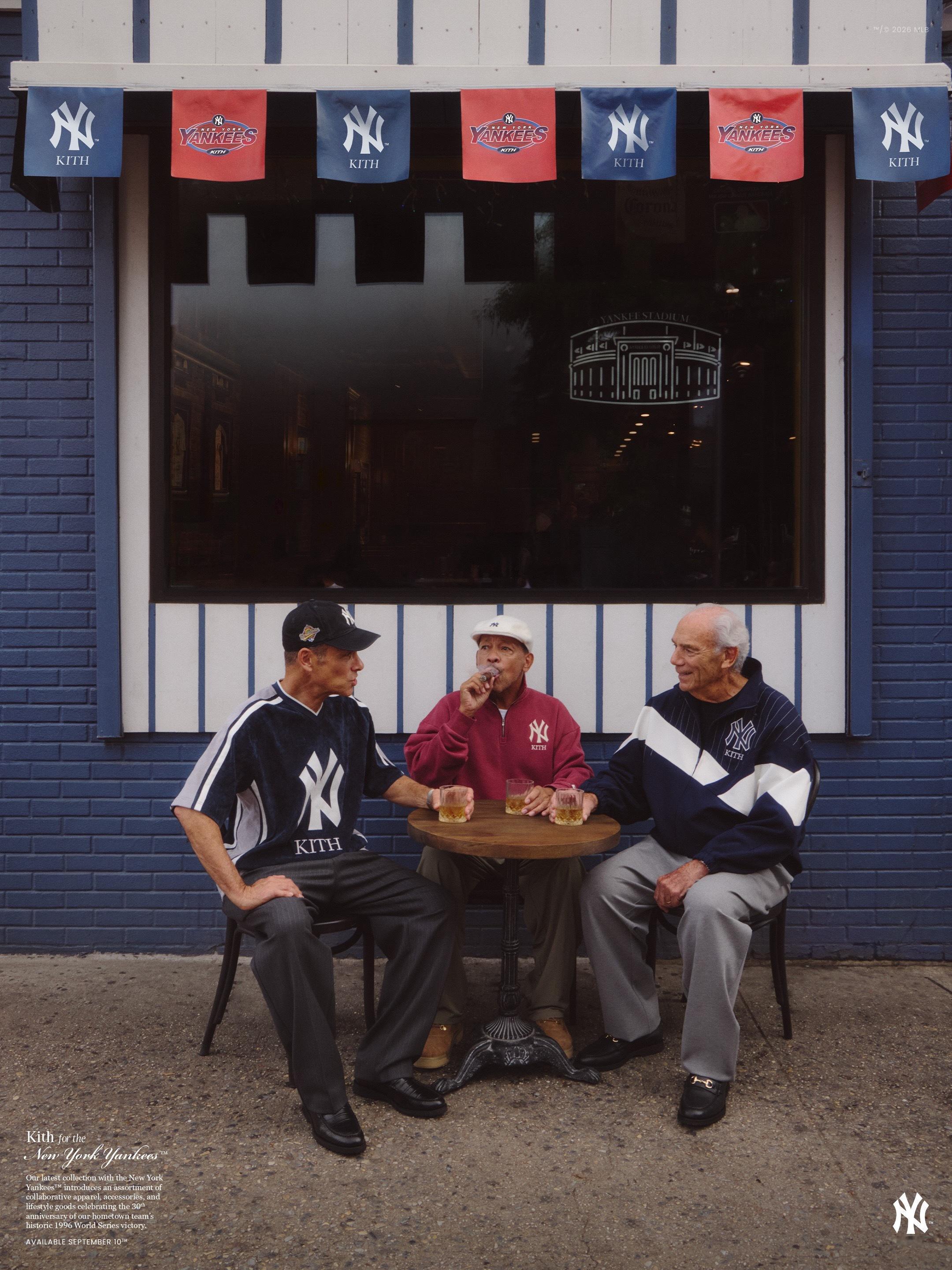 Kith 携手 New York Yankees 推出联名系列，纪念洋基队 19