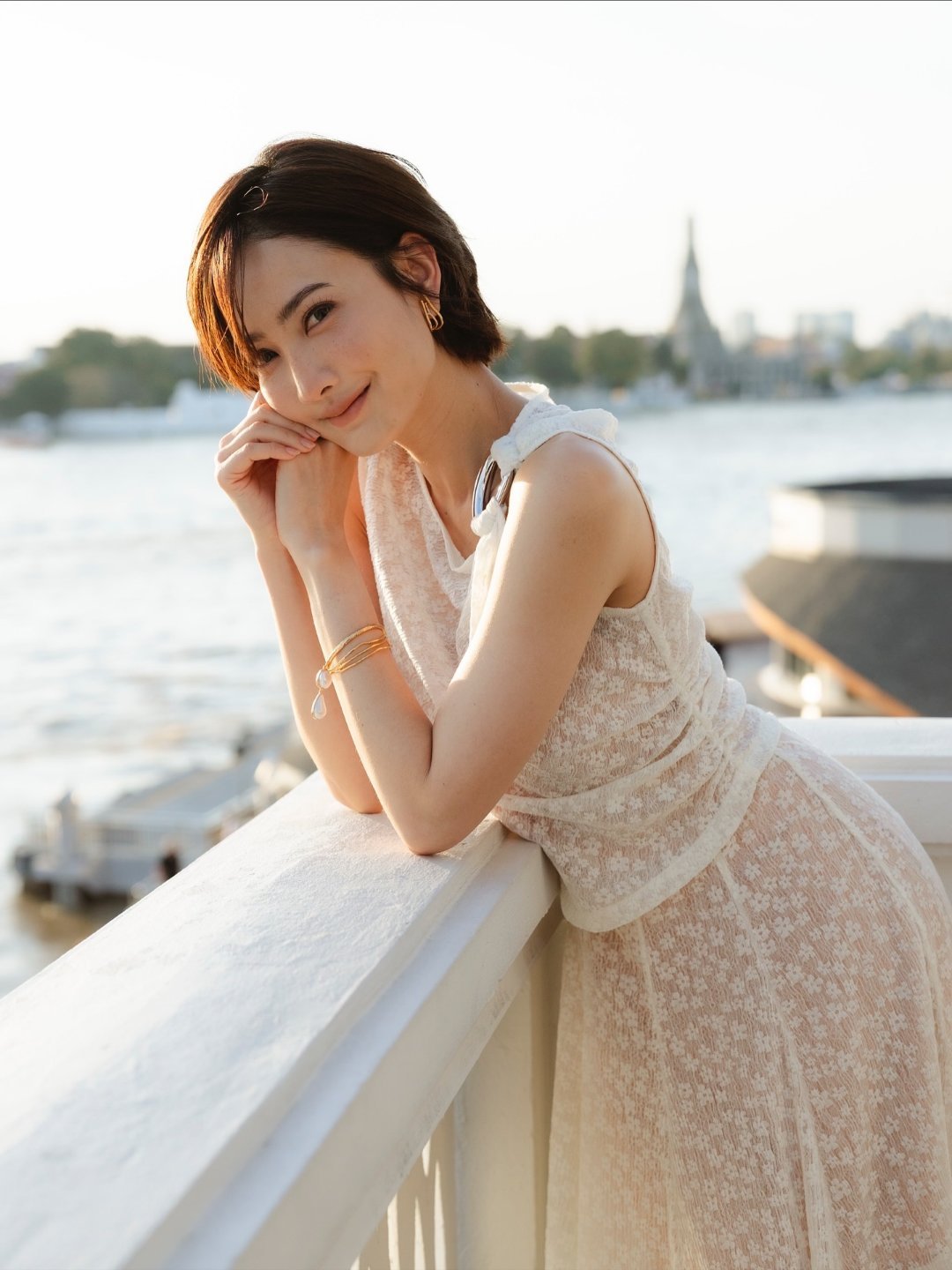 Taew Natapohn｜IG更新✨短发是另一种风格，干练成熟🤩cr tae