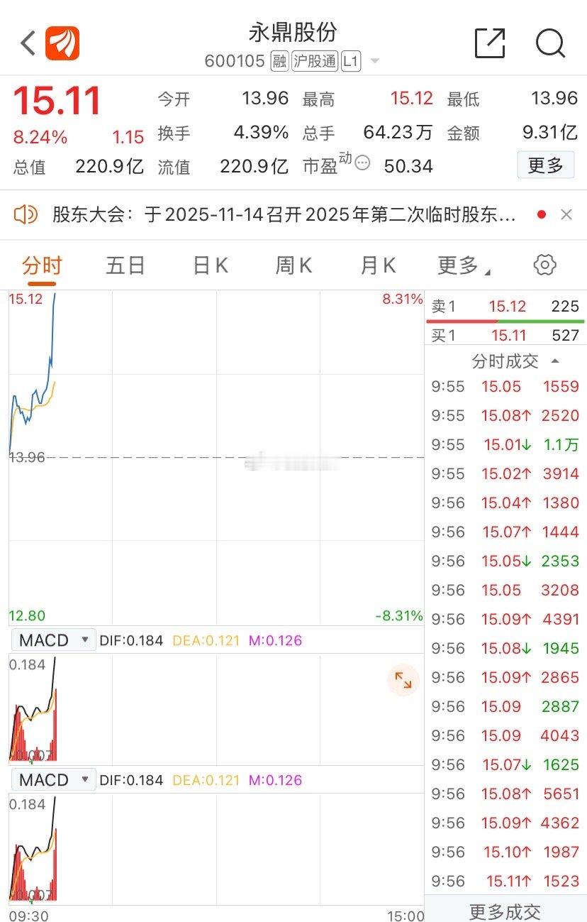 永鼎大口回血，恭喜耐心坚守的朋友！ ​​​