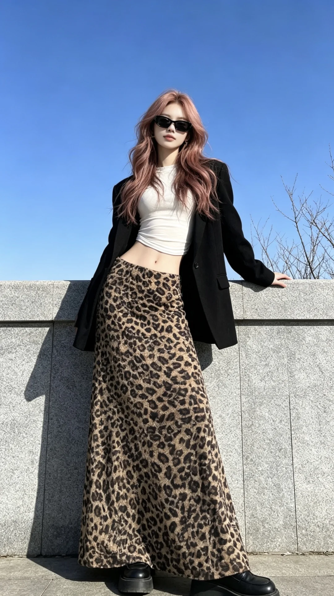 今天是豹纹女孩