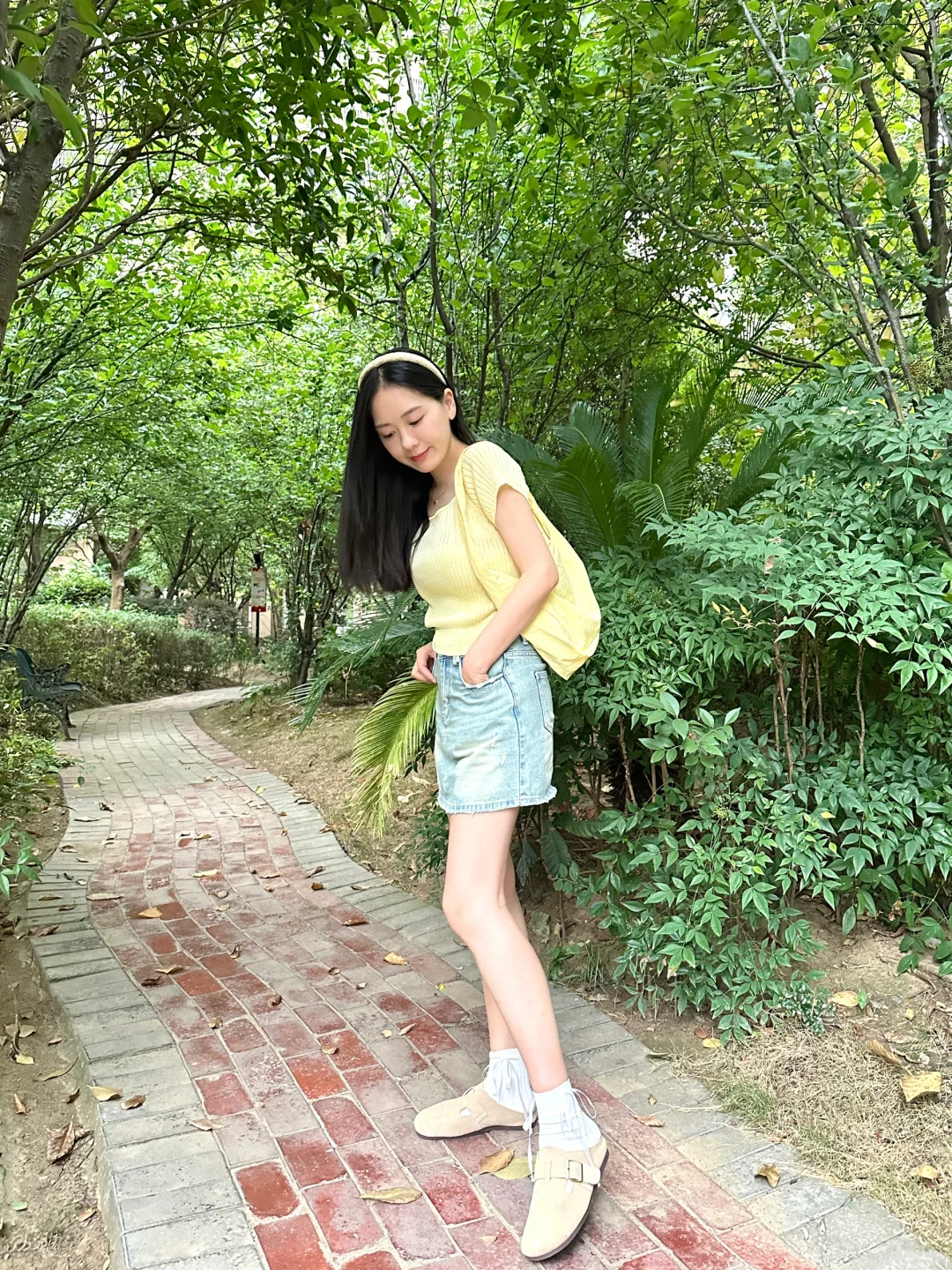 OOTD｜夏日穿搭 柠檬黄也太显白了～