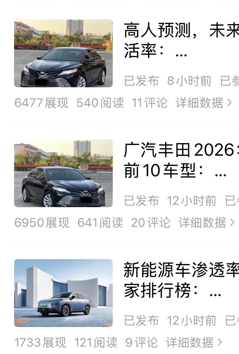 不知不觉，昨天出来的这个汽车征文我都写了六篇了，数了数阅读量，2290，还差21