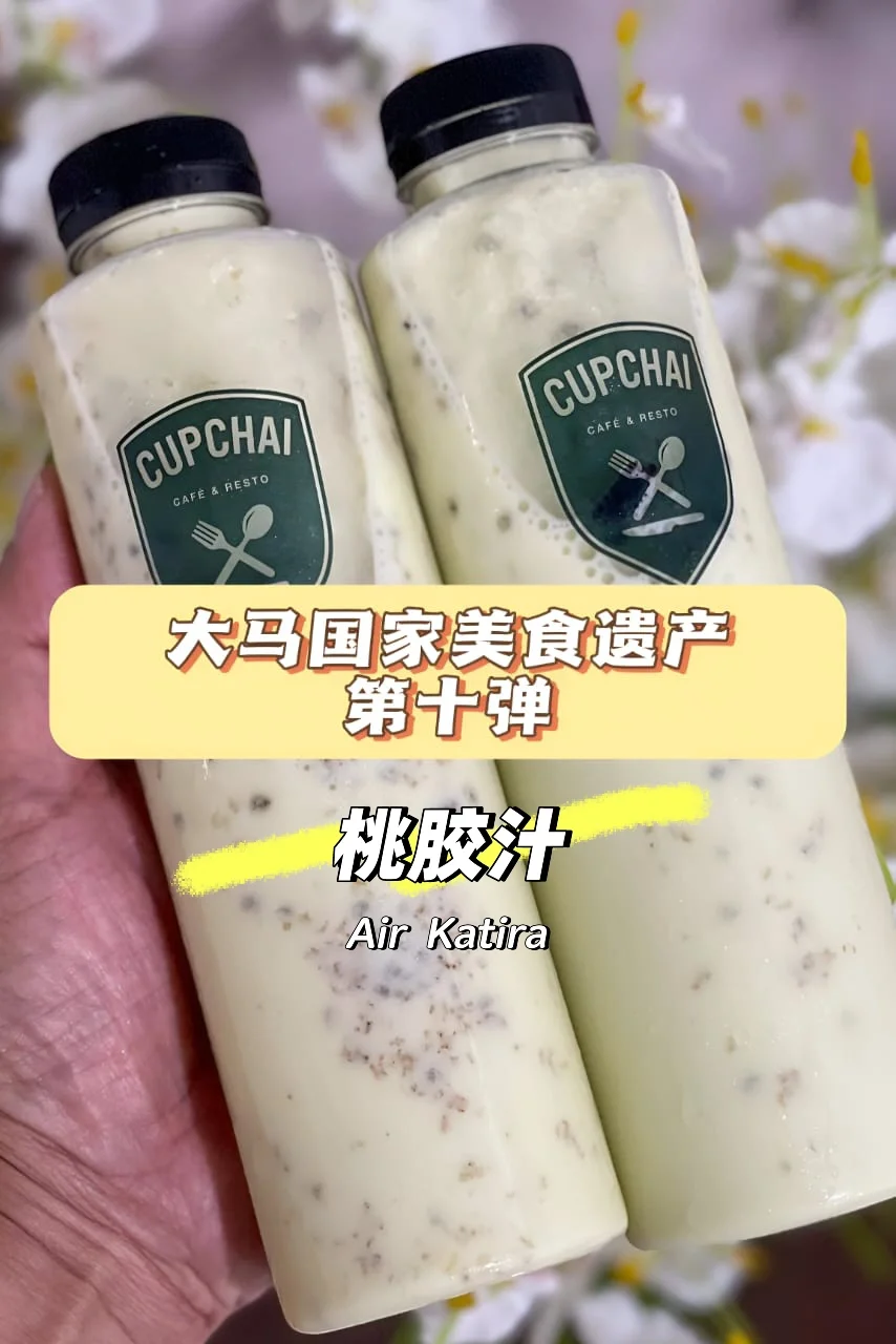 🇲🇾国家美食第十弹 马来同胞的桃胶汁