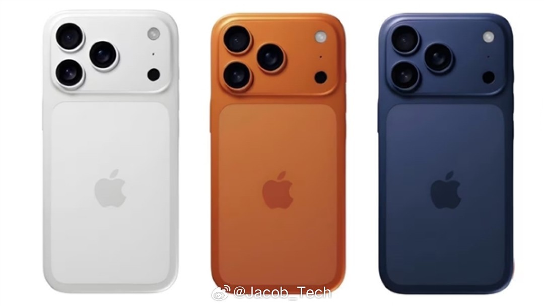 iPhone17Pro长得像充电宝 不要老是看iPhone的外观升级啦，这次的i
