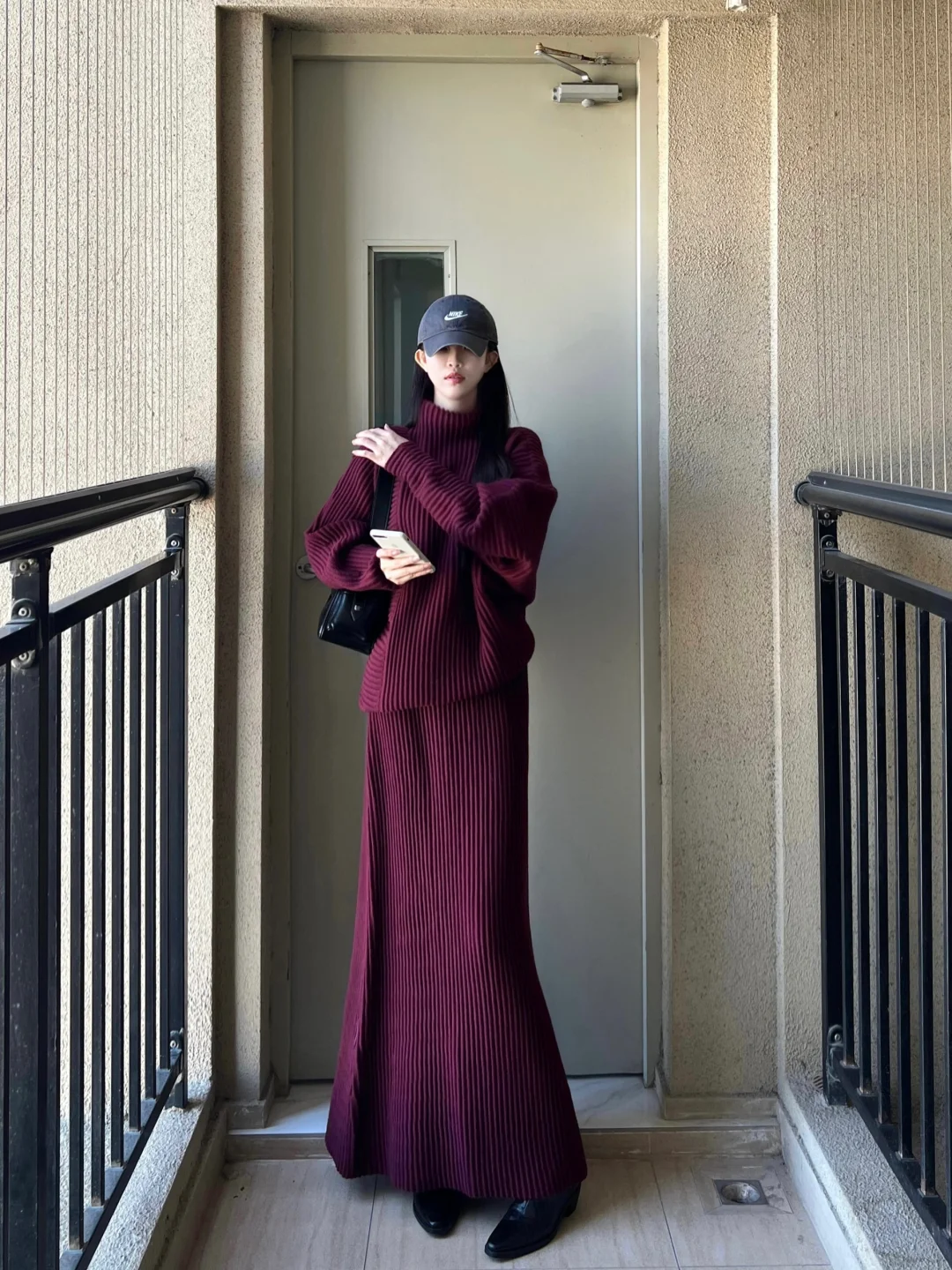 🎞秋天的高级氛围感！是毛衣和针织裙给的！