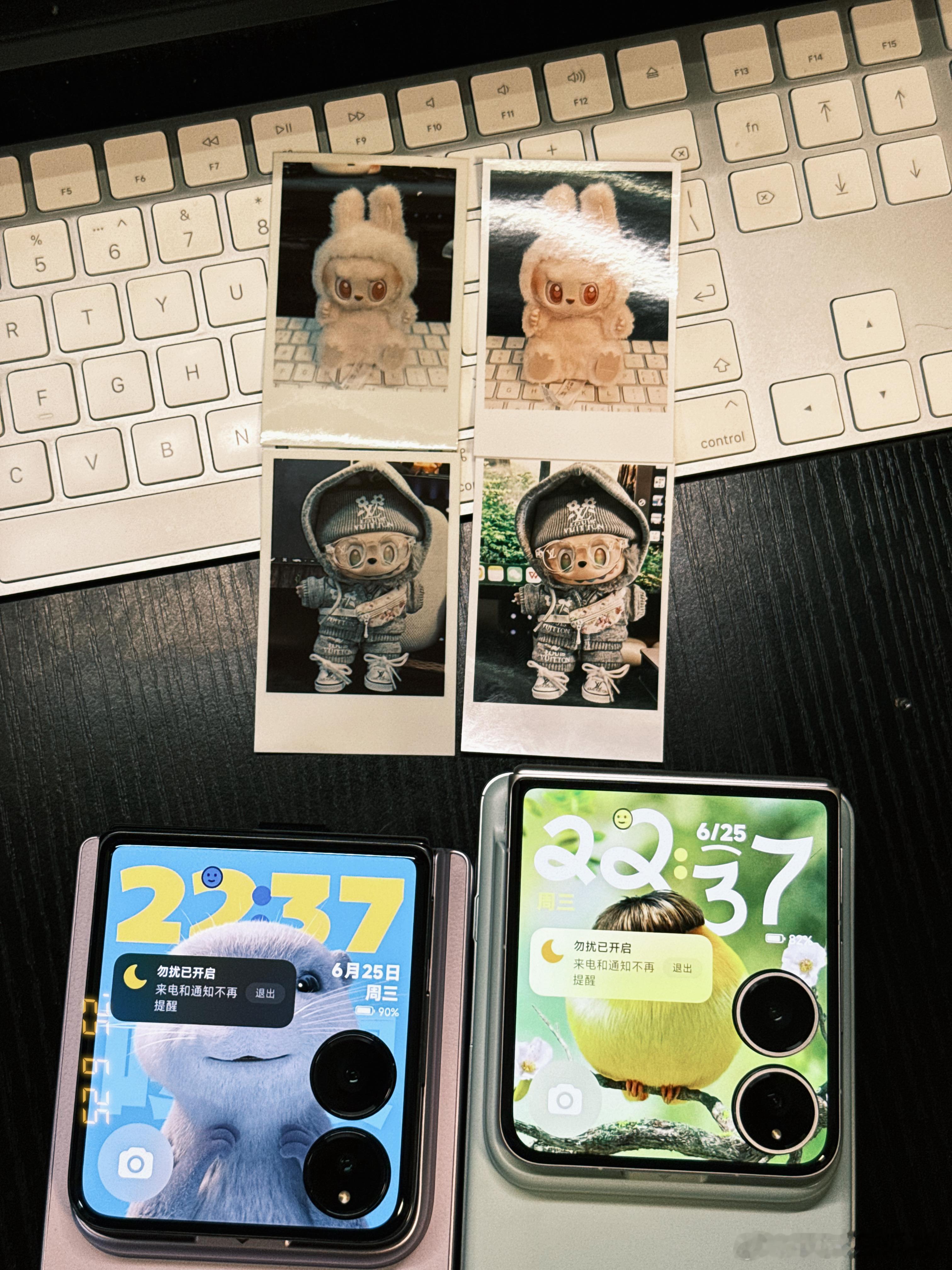 小米两代随身拍的样张对比，很直观的提升。小米mixflip2 ​​​