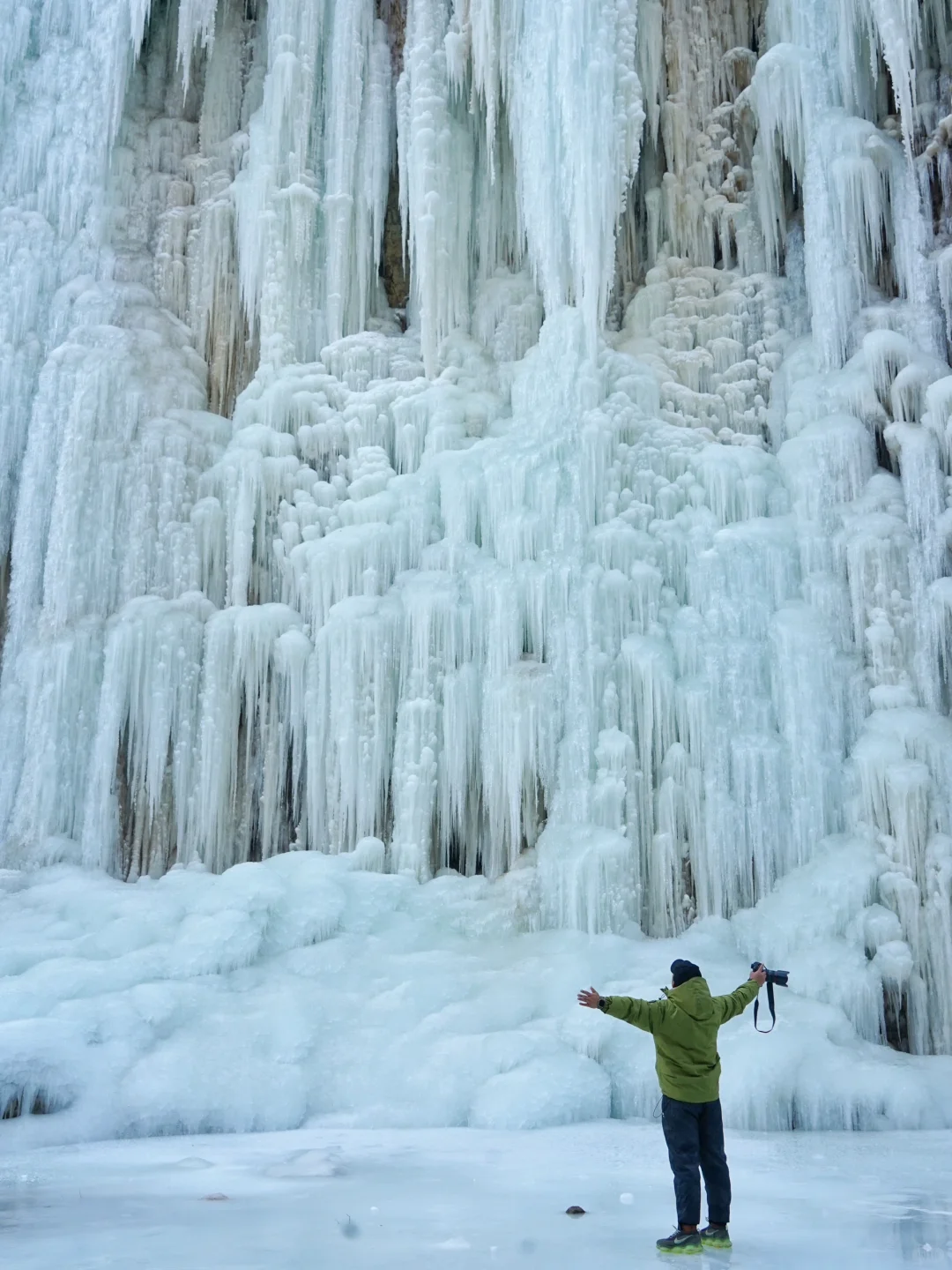 京郊1h冰瀑🧊开车直达❗️附北京冰瀑醉全攻略