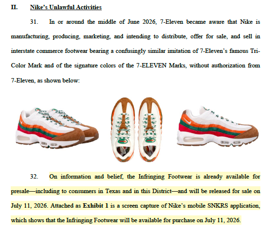 7-Eleven 🧑⚖️ Nike7-Eleven已就Nike推出的Air M
