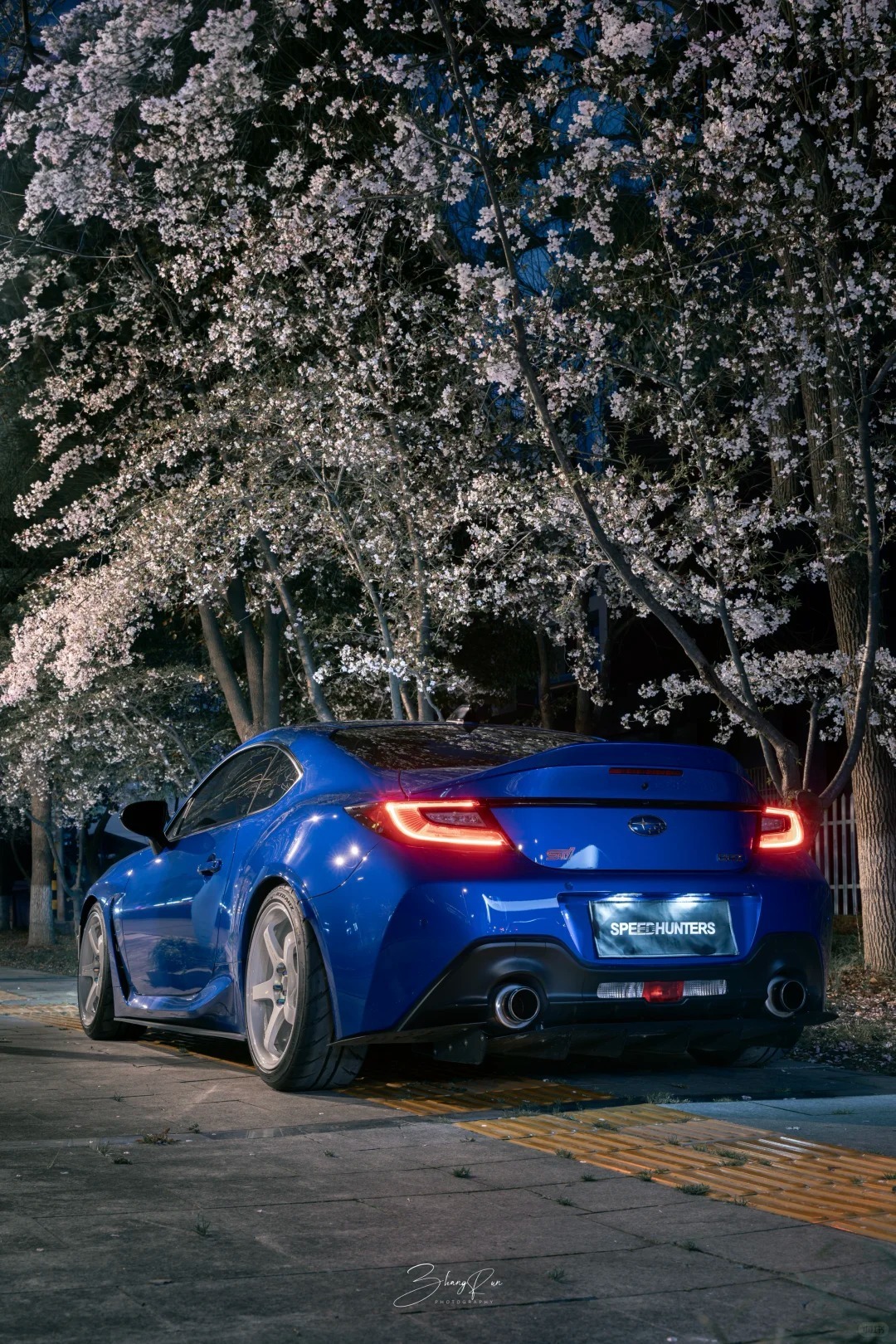 🌸与斯巴鲁，夜色中相遇绝美车片