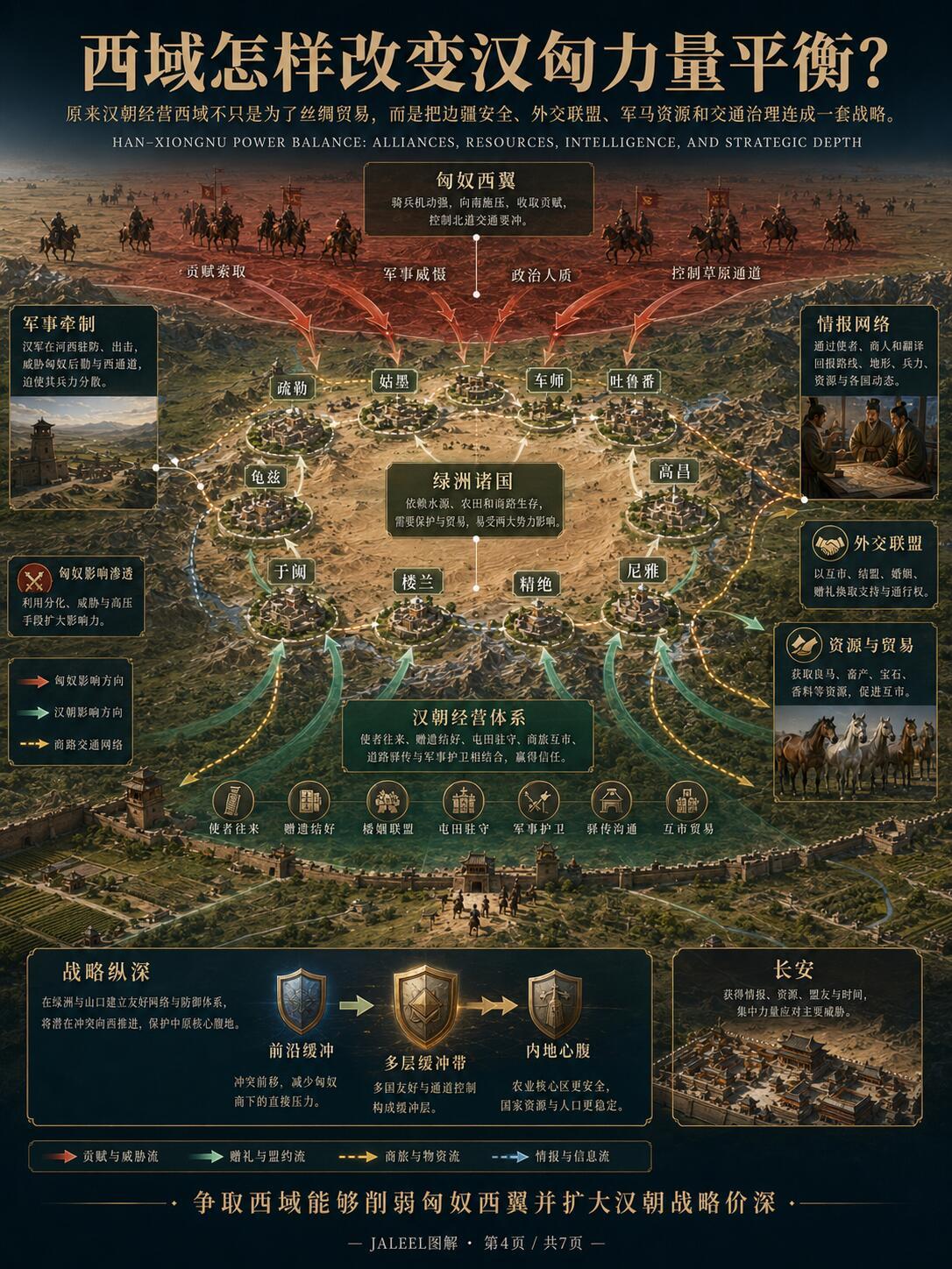 汉朝为何重视西域？千里经营西域背后的战略密码热搜ai创作激励大赛