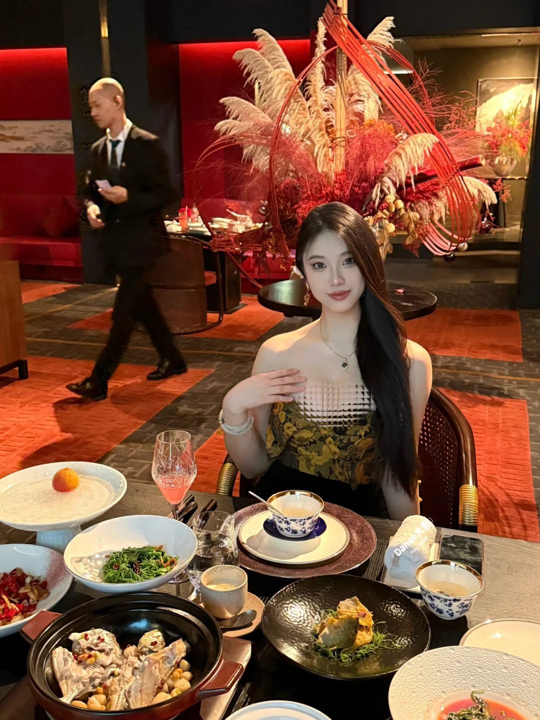 杭州燕筑巢🪭红色系潮汕菜