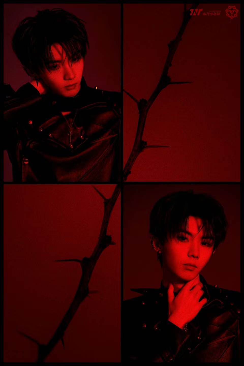 时代少年团阴湿男鬼造型氛围感塑造满分，整体基调阴沉又温柔，矛盾氛围感拿捏到位，小