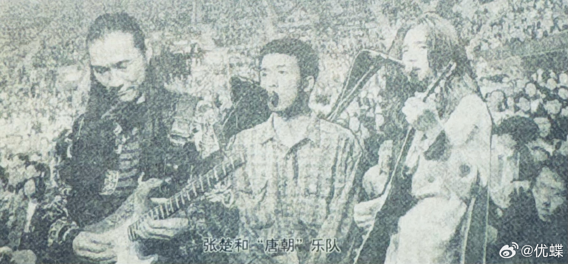 “经典BAND时间”之“唐朝”乐队，左图中怎么“乱入了张楚”？…… 