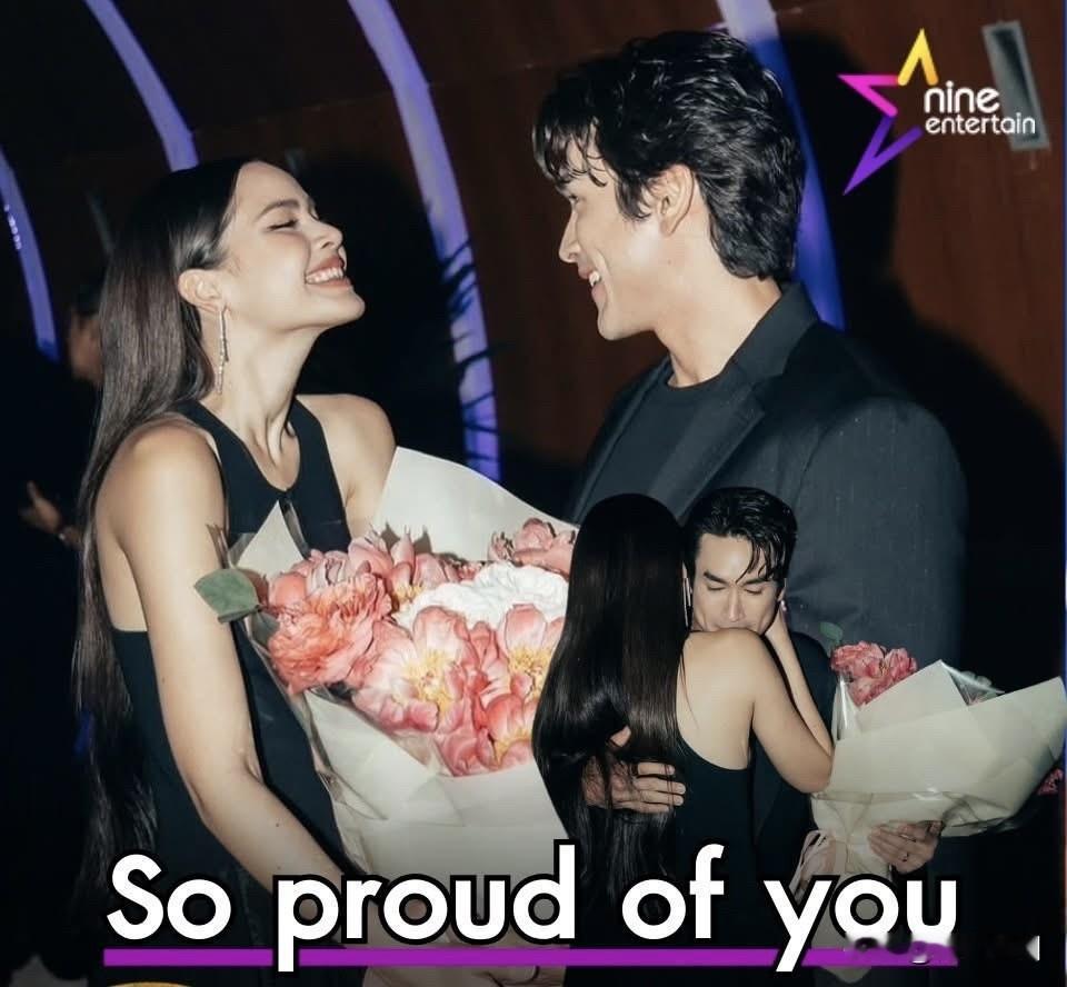 【Nadech：So proud of you。。】 Nadech 去参加了Ya