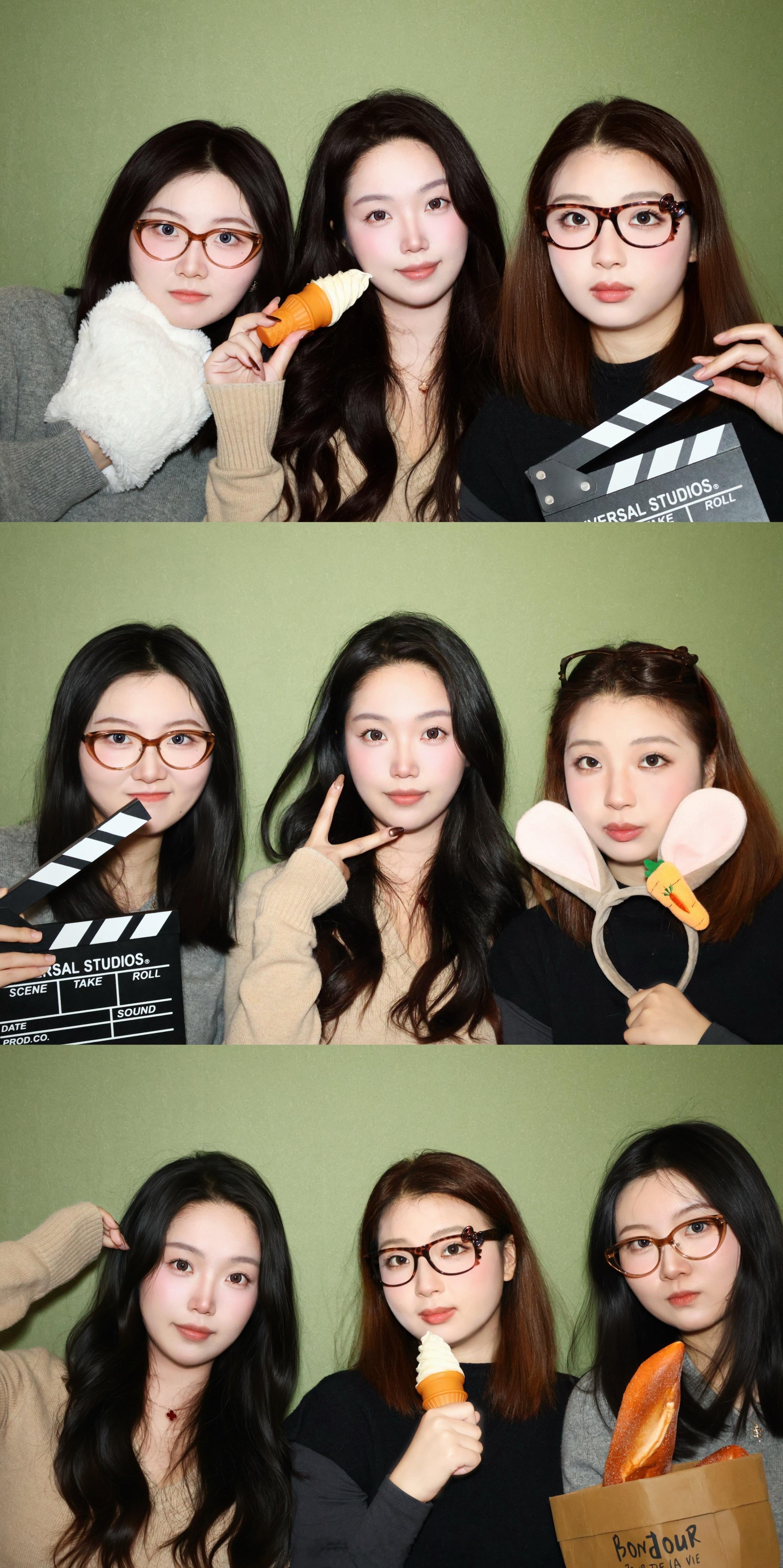 我们中间有三个人很萌🥨 