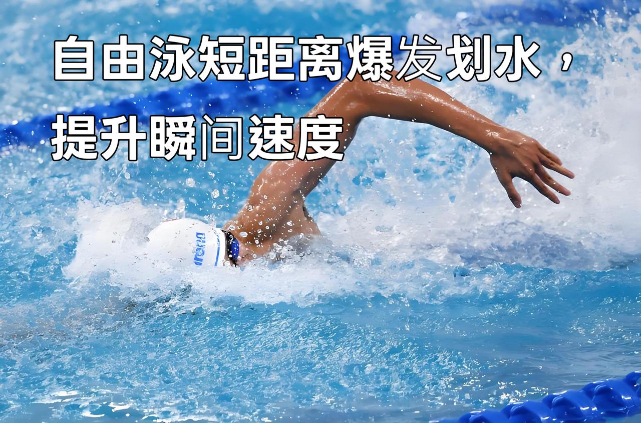 泳教头 | 泳讲堂：自由泳短距离爆发划水，提升瞬间速度
 
自由泳短距离冲刺中，