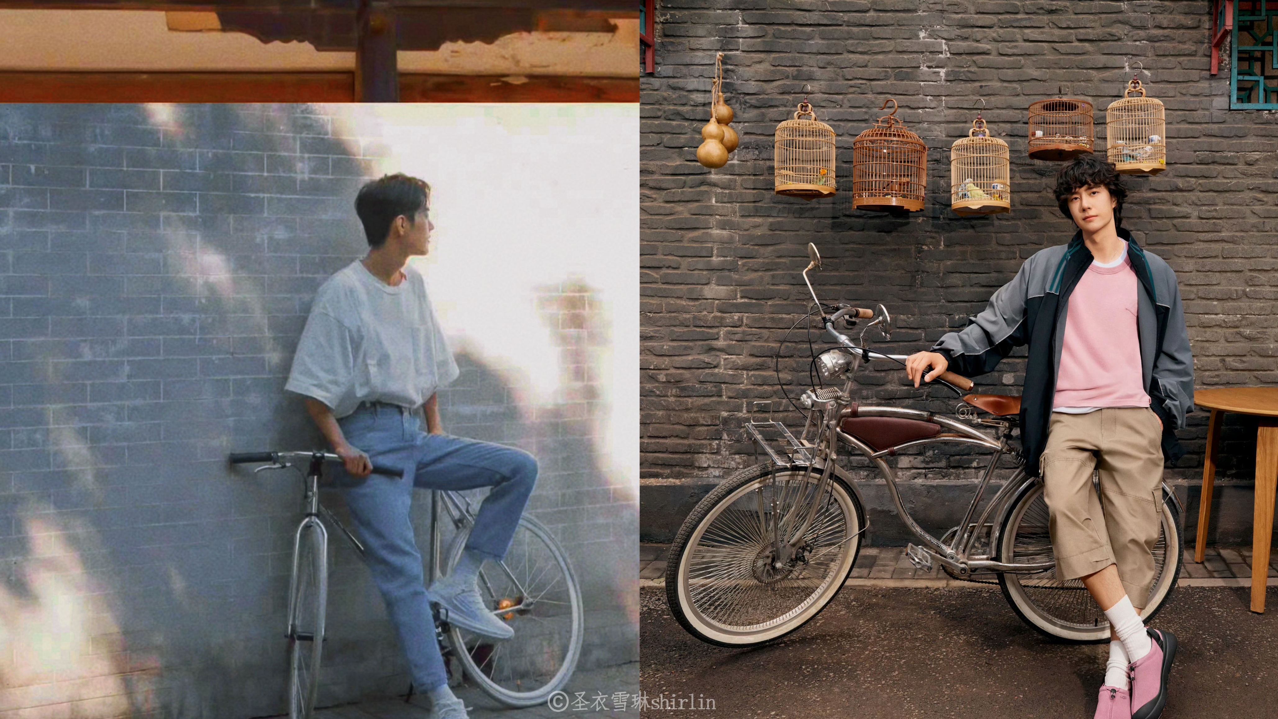 博君一肖 赛车手也爱自行车🚲，博肖元素懂得都懂 ​​​