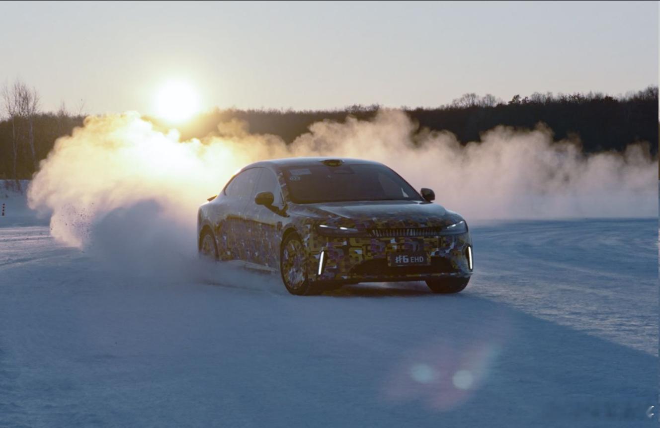 刷到smart精灵6 EHD的漠河冬测，有点超出预期✨ 毕竟之前总听说德系插混冬