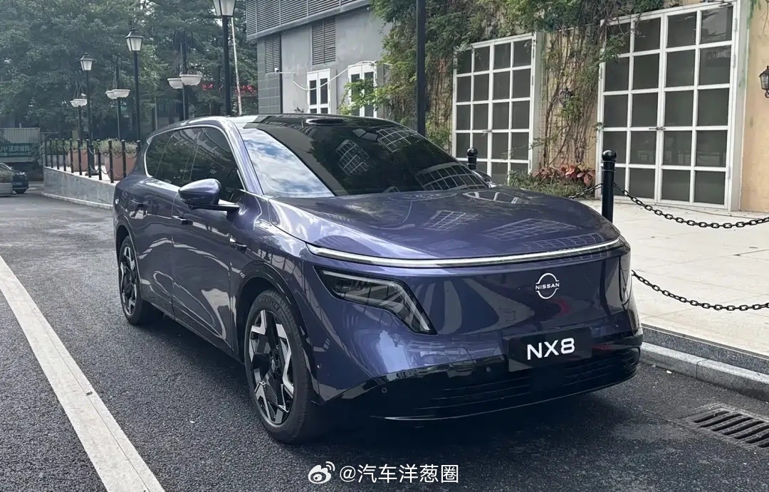 东风日产NX8实车，800V高压平台+5C超充纯电/增程 中大型SUV车长487