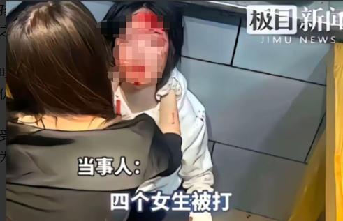 河北一家饭店，几个高中小姑娘坐一块吃饭，几个陌生男人走到饭桌跟前，凑过来跟这几个