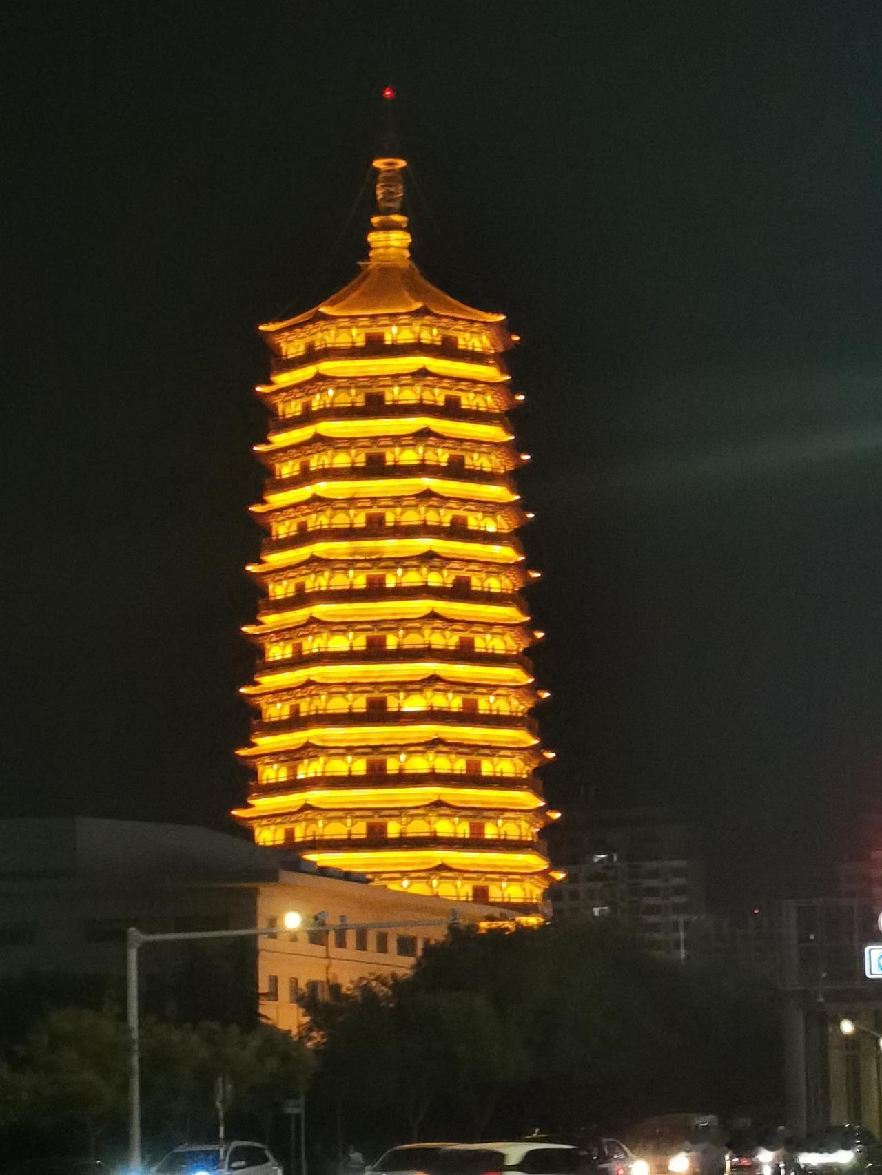 聊城莘县燕塔，聊城名塔之一。