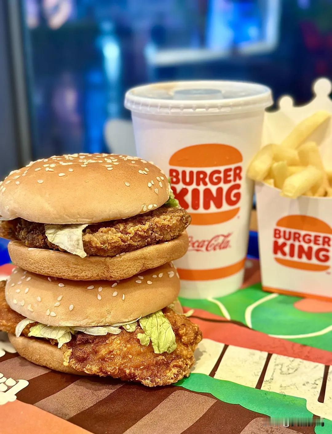 打工人午餐封神🔥15.9元汉堡王双堡套餐，比咖啡还便宜的快乐家人们谁懂啊！
