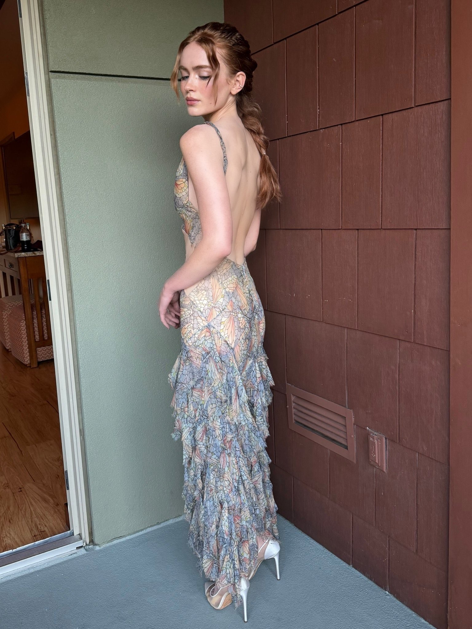 Sadie Sink wears archival Alexander McQu
