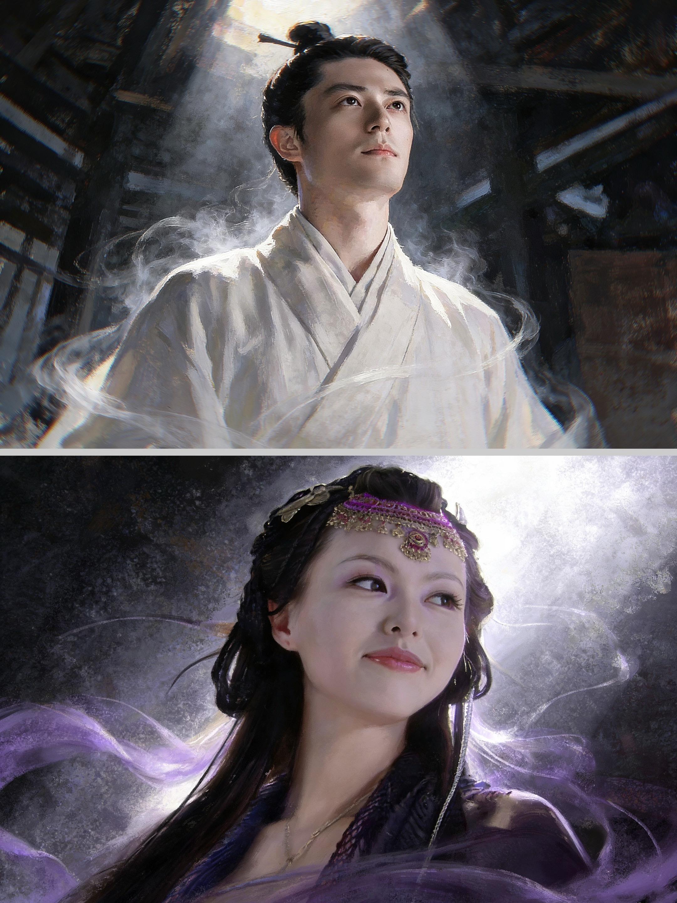 我要向全天下宣告：我要娶紫萱姑娘为妻！