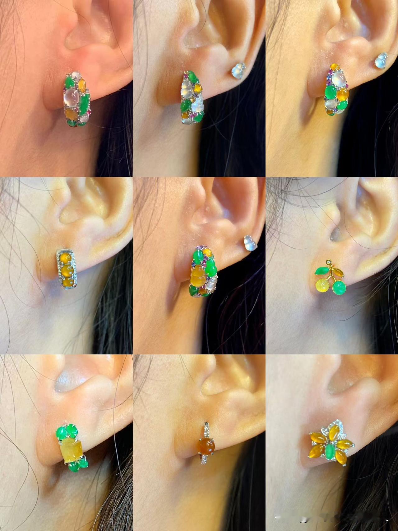 今年冬天的不同 惊艳的耳饰合集，每一款都闪耀着独特的魅力！💎✨