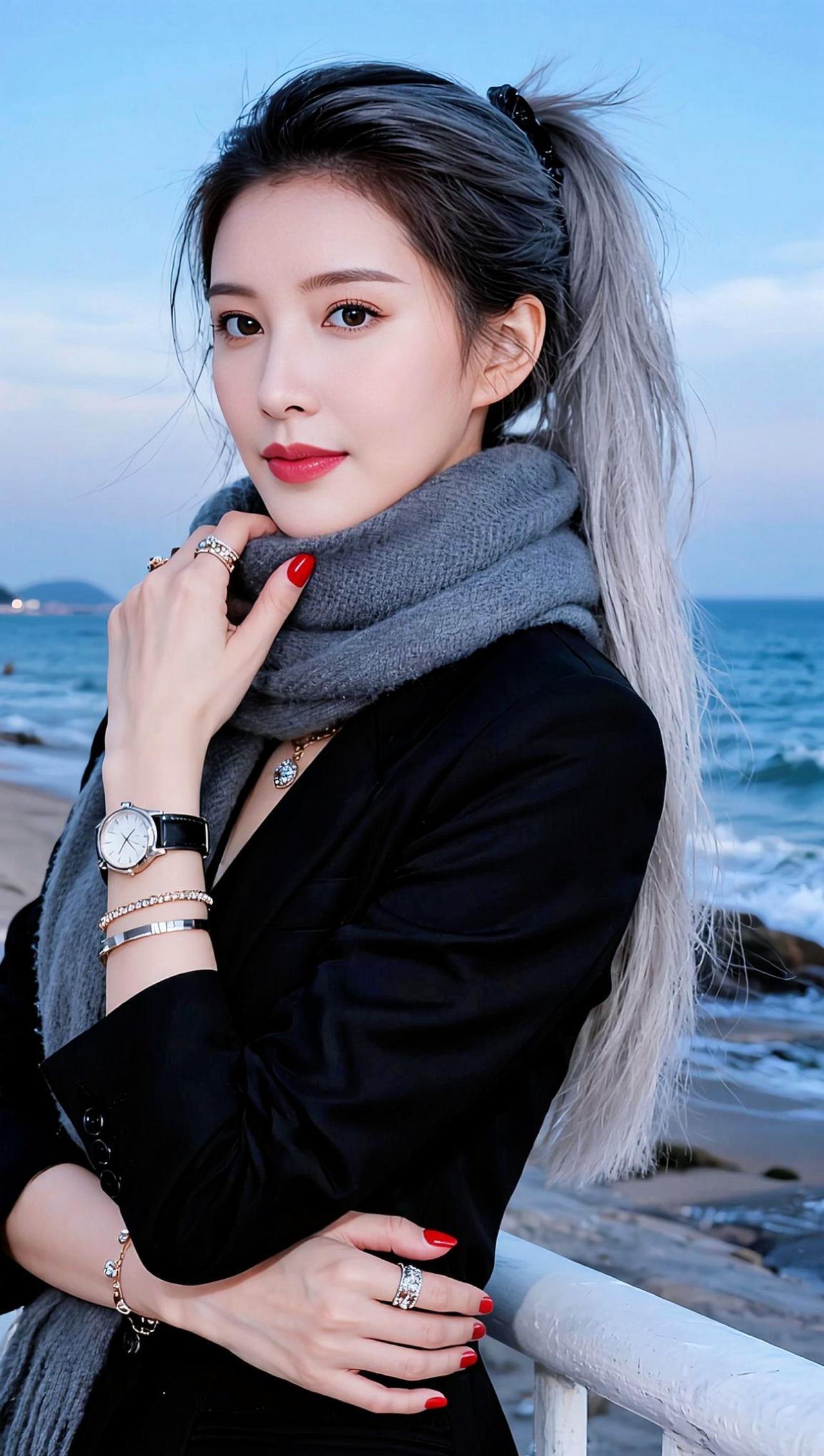 AI质感美人写真 随变ai随便玩 又美又飒 气质女神 美出高级感