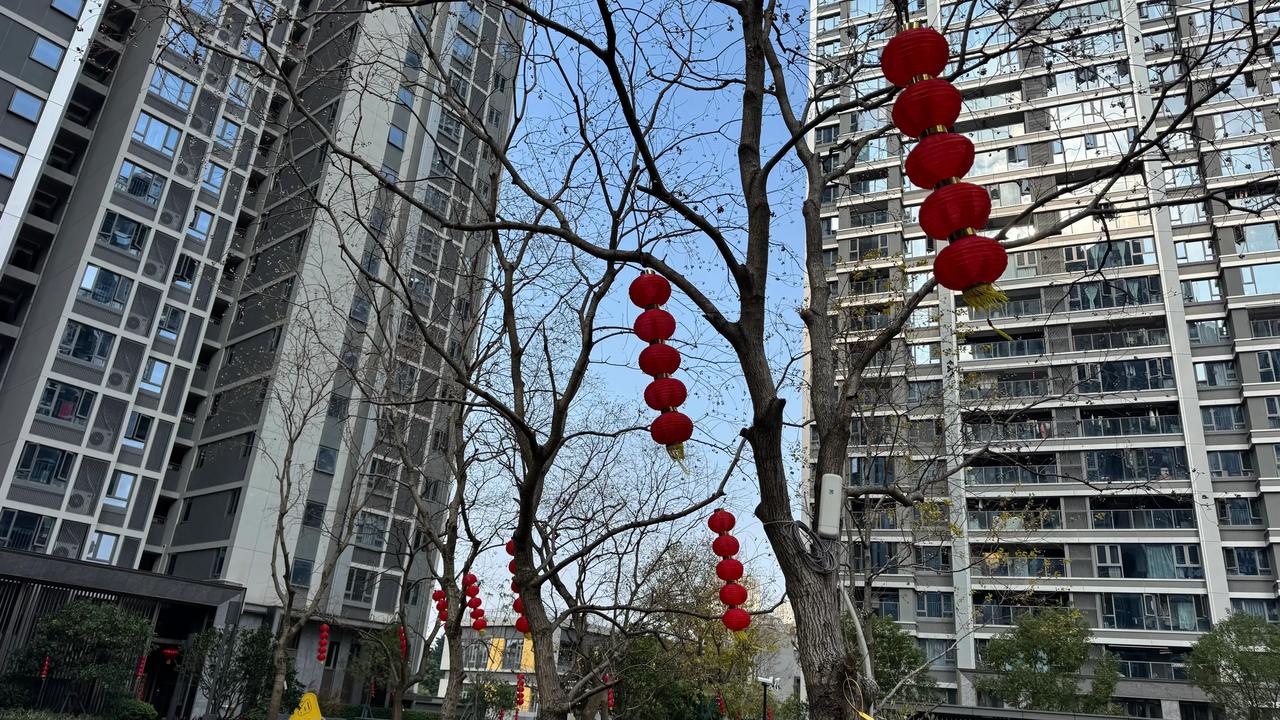 福建行（12）福州市区街道、景区、小区红灯笼挂起来，年味渐浓～～与家人商定在福岛