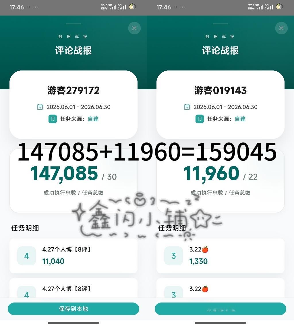 6.01-6.30🍎159045桐桐的数据屋