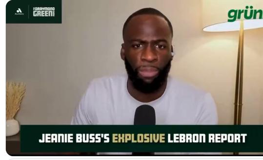 追梦格林认为詹姆斯已经在公开场合对珍妮-巴斯表示感谢了。
    追梦格林在自己