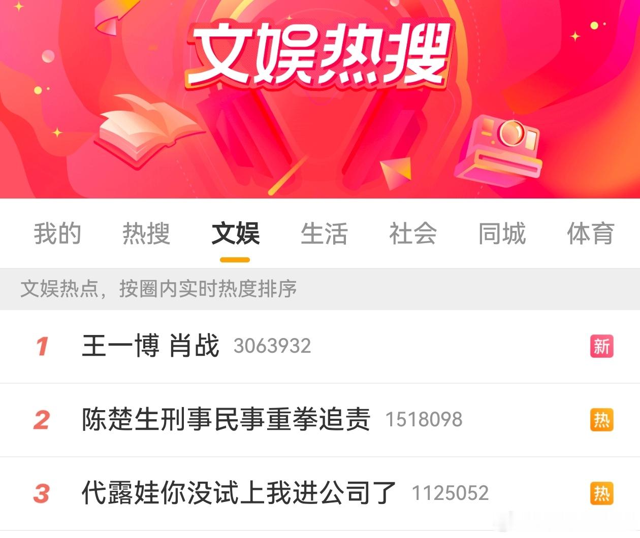 王一博 肖战王一博和肖战上了文娱rs第一，这是怎么了[哆啦A梦吃惊] ​​​