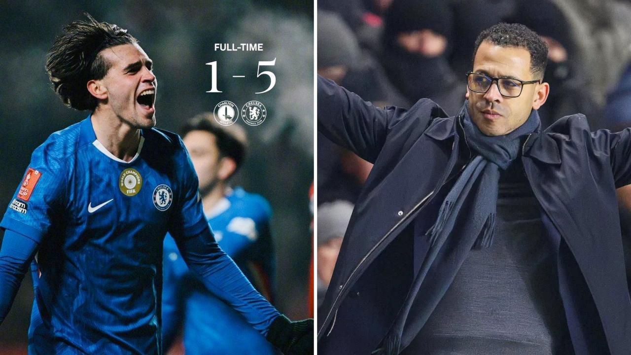 足总杯：切尔西客场5-1大胜查尔顿，罗塞尼尔取得开门红。
哈托率先破门，阿达拉比